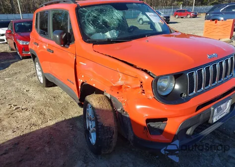 2019 Jeep Renegade Sport Fwd z USA, uszkodzony, nr VIN ZACNJAAB0KPK50244